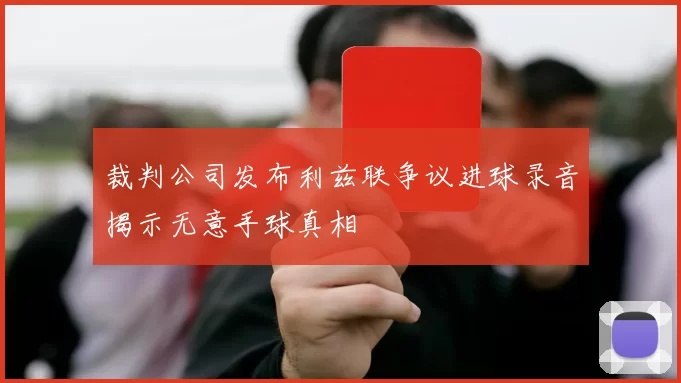 裁判公司发布利兹联争议进球录音揭示无意手球真相