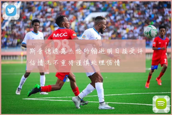 斯奈德透露杰伦约翰逊明日接受评估情况不重将谨慎处理伤情