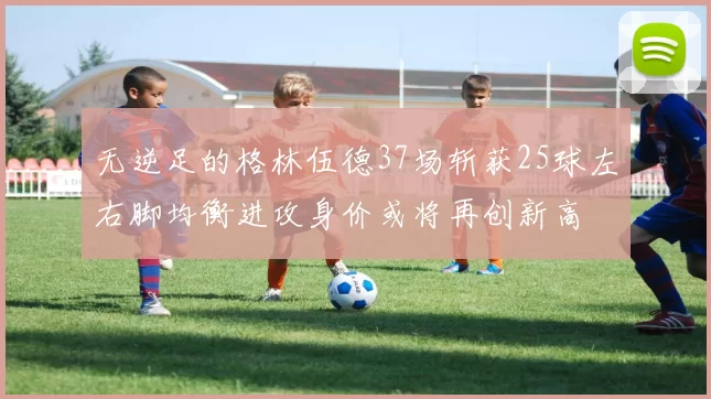 无逆足的格林伍德37场斩获25球左右脚均衡进攻身价或将再创新高